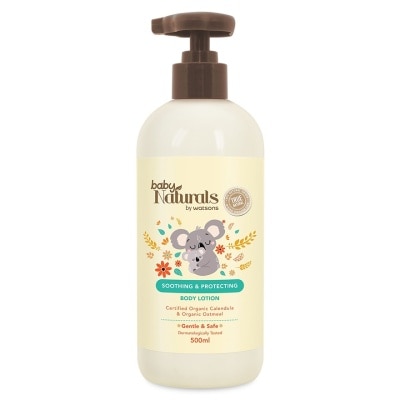 NATURALS BY WATSONS CALENDULA & OATMEAL BODY LOTION