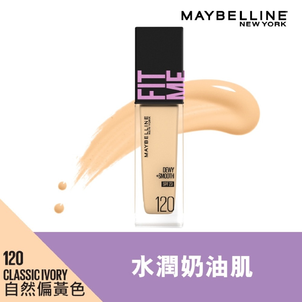 MAYBELLINE Fit me! Dewy + Smooth Foundation 112