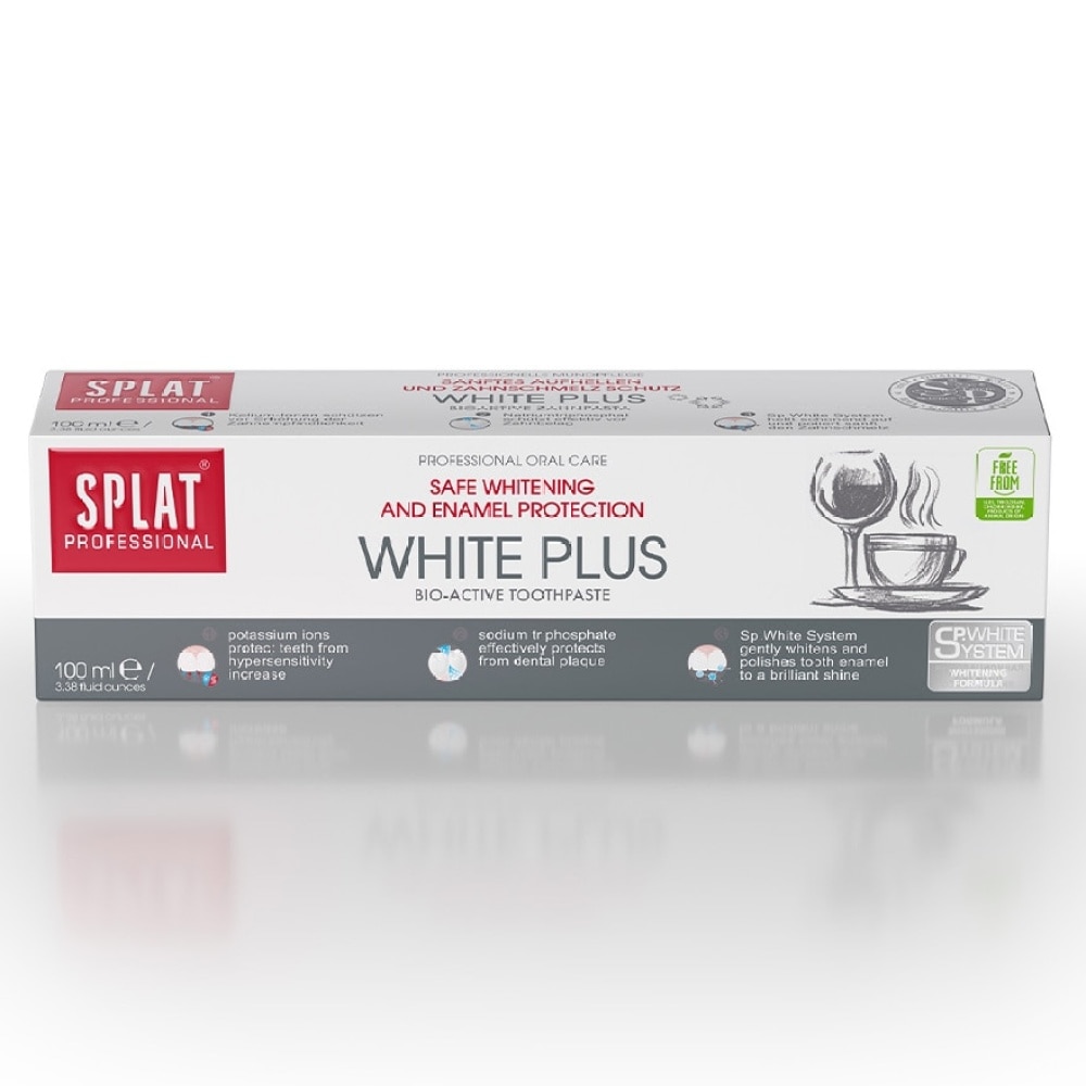 SPLAT WHITE PLUS TOOTHPASTE