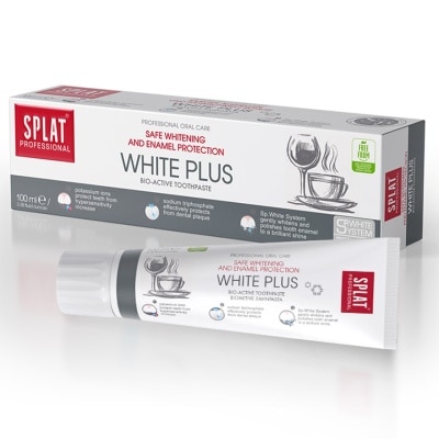 SPLAT SPLAT WHITE PLUS TOOTHPASTE