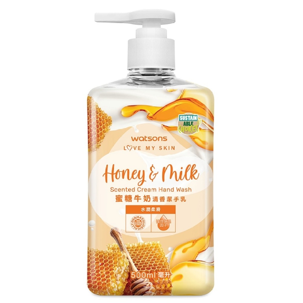 HONEY & MILK CREAM HANDWASH 500ML