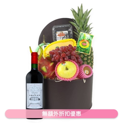 The Gift - 美酒中秋果籃 WSFW056L (商家直送 - 5個工作天送到府上) image