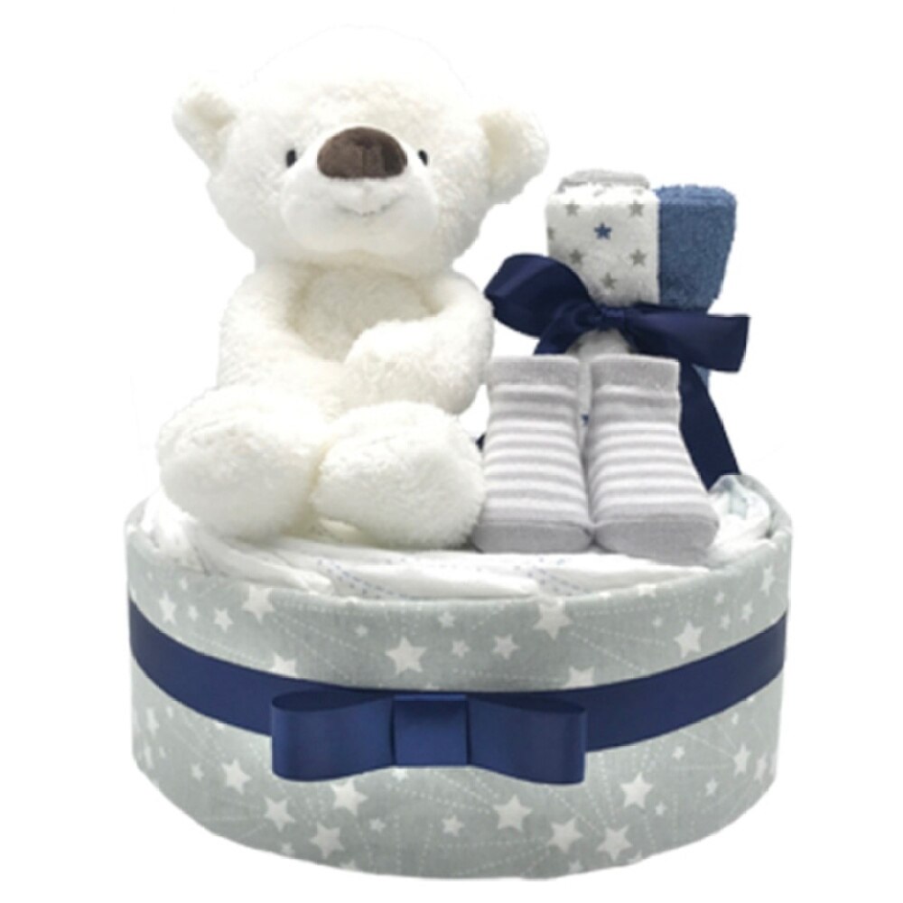 THE GIFT 1 Tier Diaper Cake WSGM1T014 (Supplier Delivery within 4