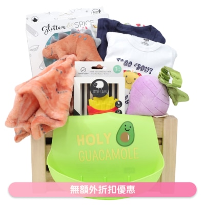 The Gift - 小吃貨嬰兒禮物籃 WSBH238 (商家直送 - 4個工作天內送到府上)