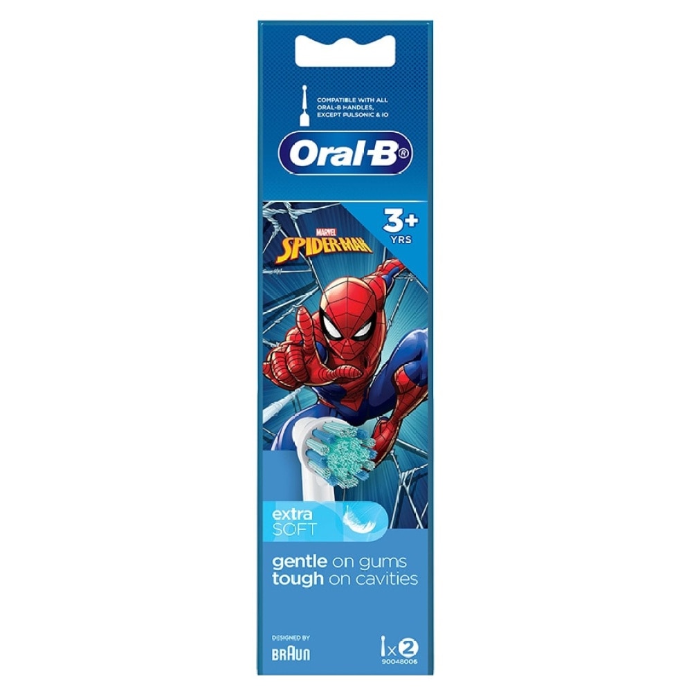 OB EB10-2K Brush Head (Kids) Spiderman