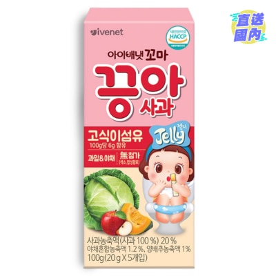 IVENET 膳食纖維果凍 (蘋果蔬菜)100克