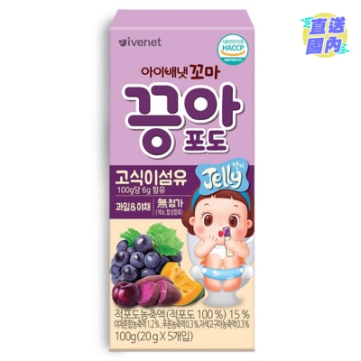 IVENET 膳食纖維果凍 (葡萄西梅)100克