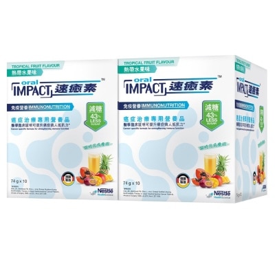 NESTLE ORAL IMPACT TR REDUCED SUGAR DUAL PACK