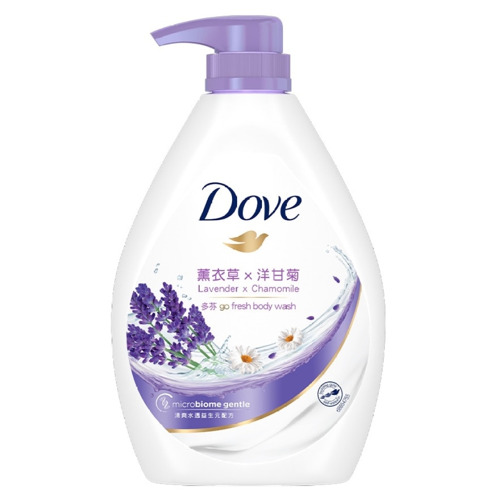 Dove Body Wash 1000g - Lavender & Chamomile