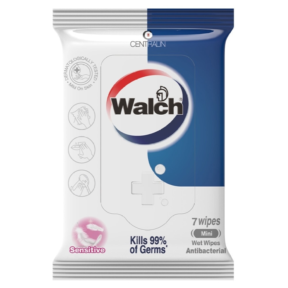 消毒湿巾敏感呵护迷你7片装 