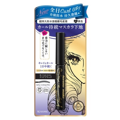 KISS ME HEROINE MAKE超持久防水激翘睫毛底霜(01黑色)4.5克