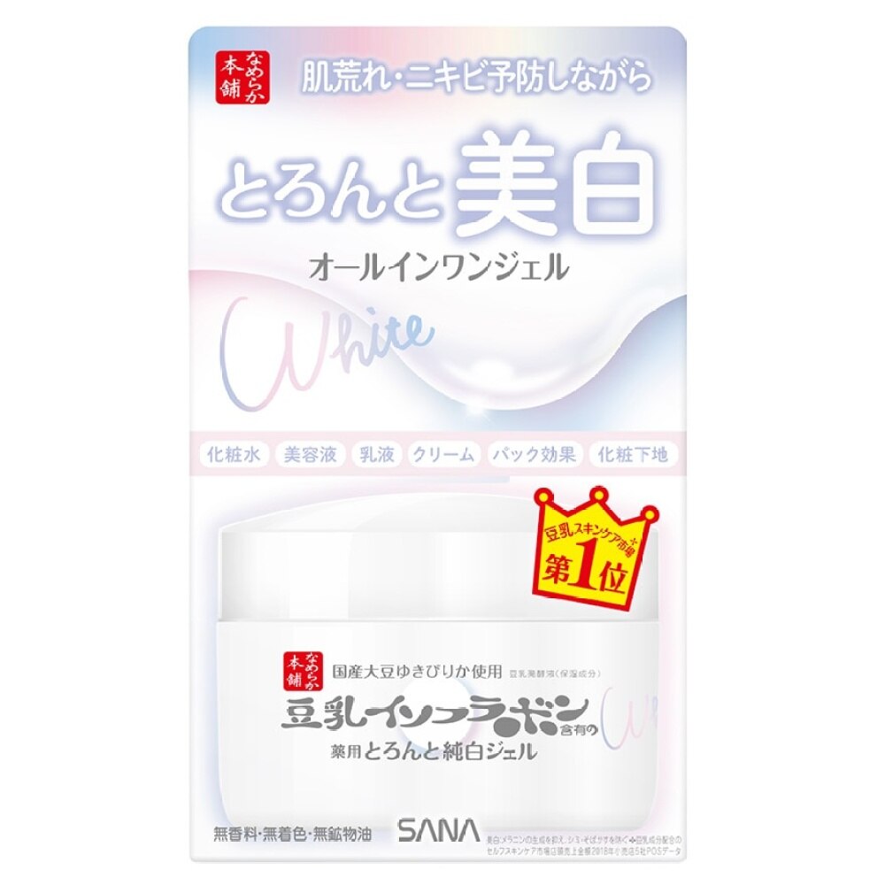 SANA SANA SOY MILK WHITENING EXTRA MOIST GEL 100G Face Treatment