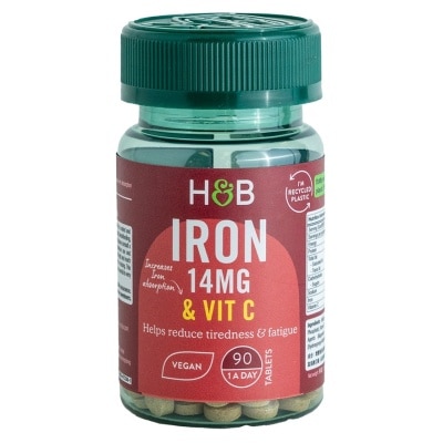 HOLLAND&BARRETT IRON & VITAMIN C 90S