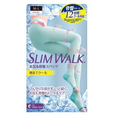 Slimwalk Cooling Compression Sleep Pantyhose Blue M-L PH888(Supplier Delivery–8 days)