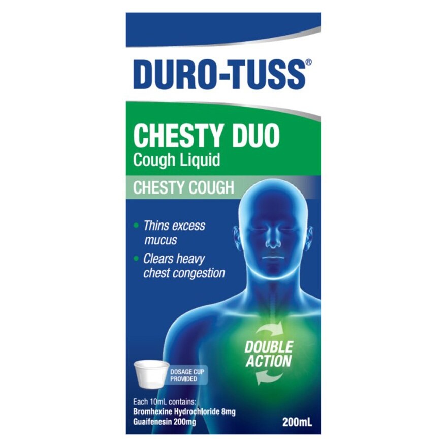 DURO-TUSS 咳樂治® 雙效化痰咳水200毫升(士多啤梨味) | 西醫藥|香港屈臣氏