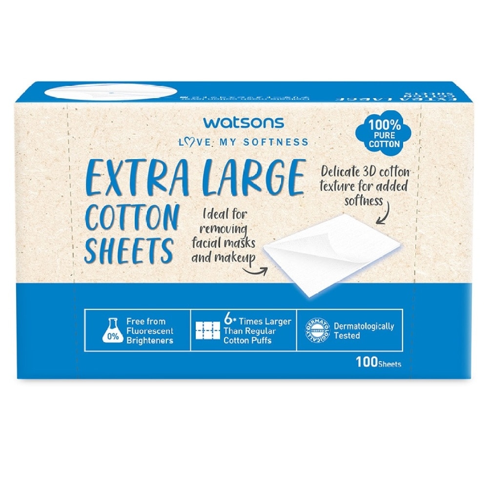 EXTRA LARGE COTTON SHEETS 100S