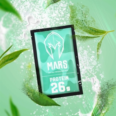 MARSWHEY 水解乳清蛋白12包盒裝 - 抺茶奶綠口味 (商家直送 -5個工作天內送到府上)