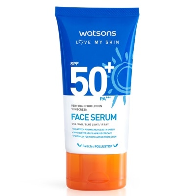 WATSONS VHP SUNSCREEN FACE SERUM SPF50+