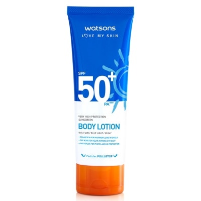 WATSONS VHP SUNSCREEN BODY LOTION SPF50+