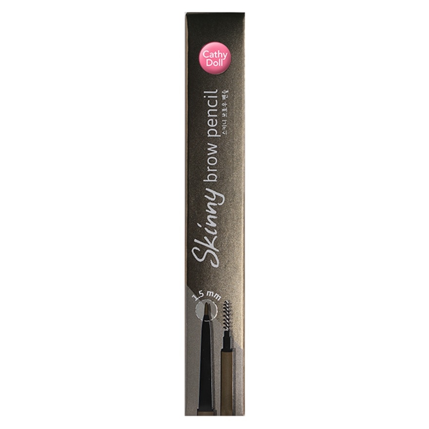 CATHY DOLL SKINNY BROW PENCIL 07 CHESTNUT BROWN