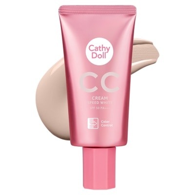 CATHY DOLL CC Cream SPF50 PA+++ Speed White 1 Light Beige 50ml