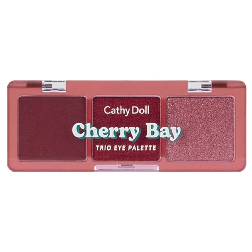 Cheers Around Trio Eye Palette 06 Cherry Bay 2g x 3Colors