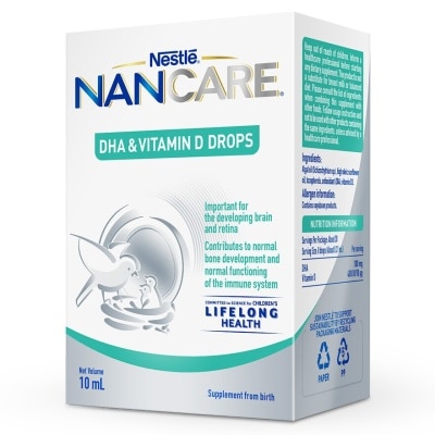 NANCARE 雀巢®NANCARE®萃乳全護營養素 – 維他命D & DHA滴劑 image