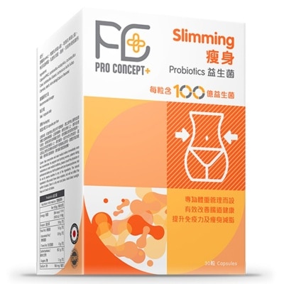 Pro Concept+ SLIMMING PROBIOTICS 30S