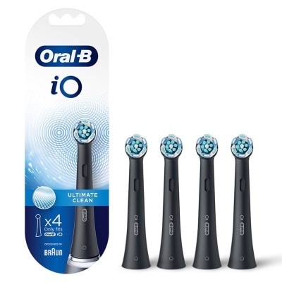 ORAL-B OB iO Ultimate Clean Brush Head 4CT -Black