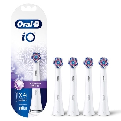 ORAL-B OB iO Radiant White Brush Head 4CT-White