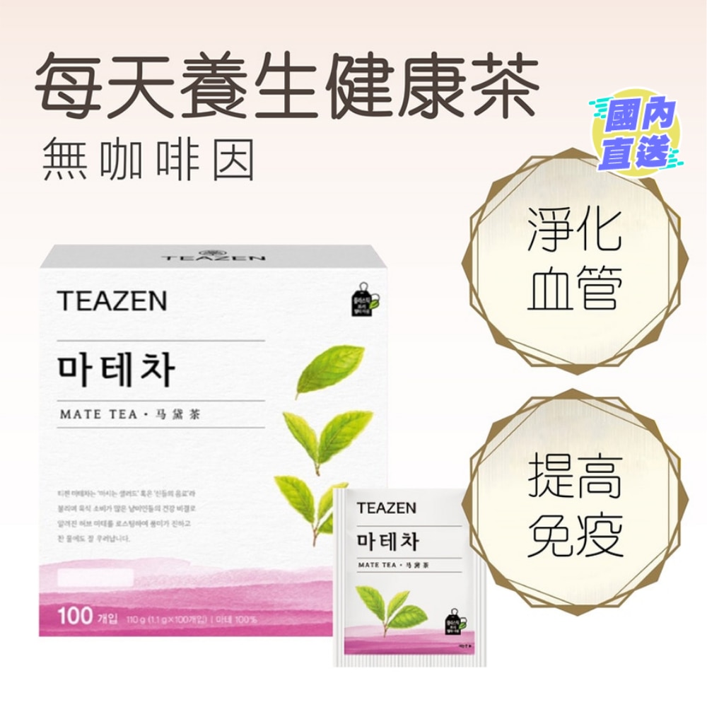TEAZEN Mate Tea 100 PC