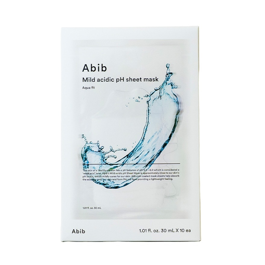 MILD ACIDIC PH AQUA FIT MASK