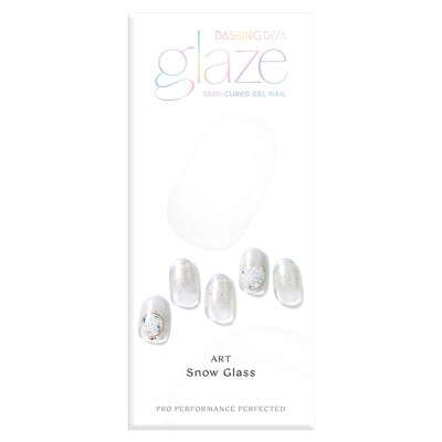 Dashing Diva ZMA402D Snow Glass