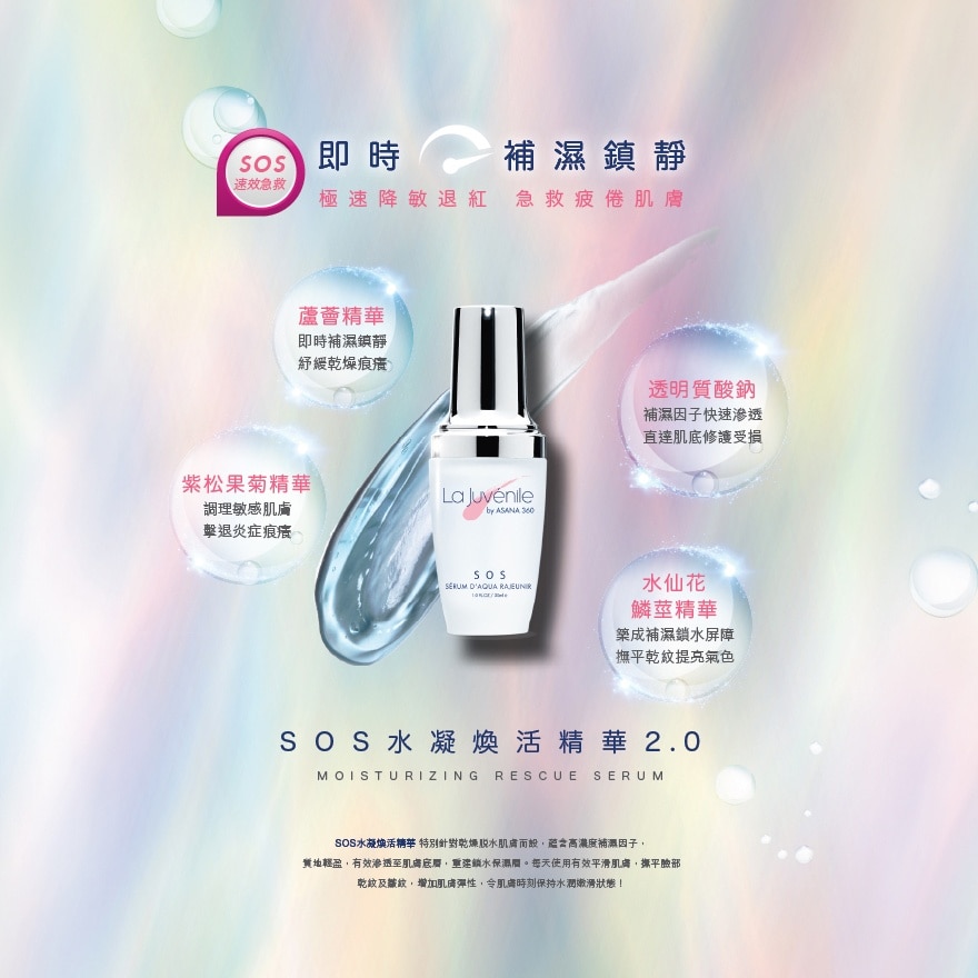 SOS 水凝煥活精華 image