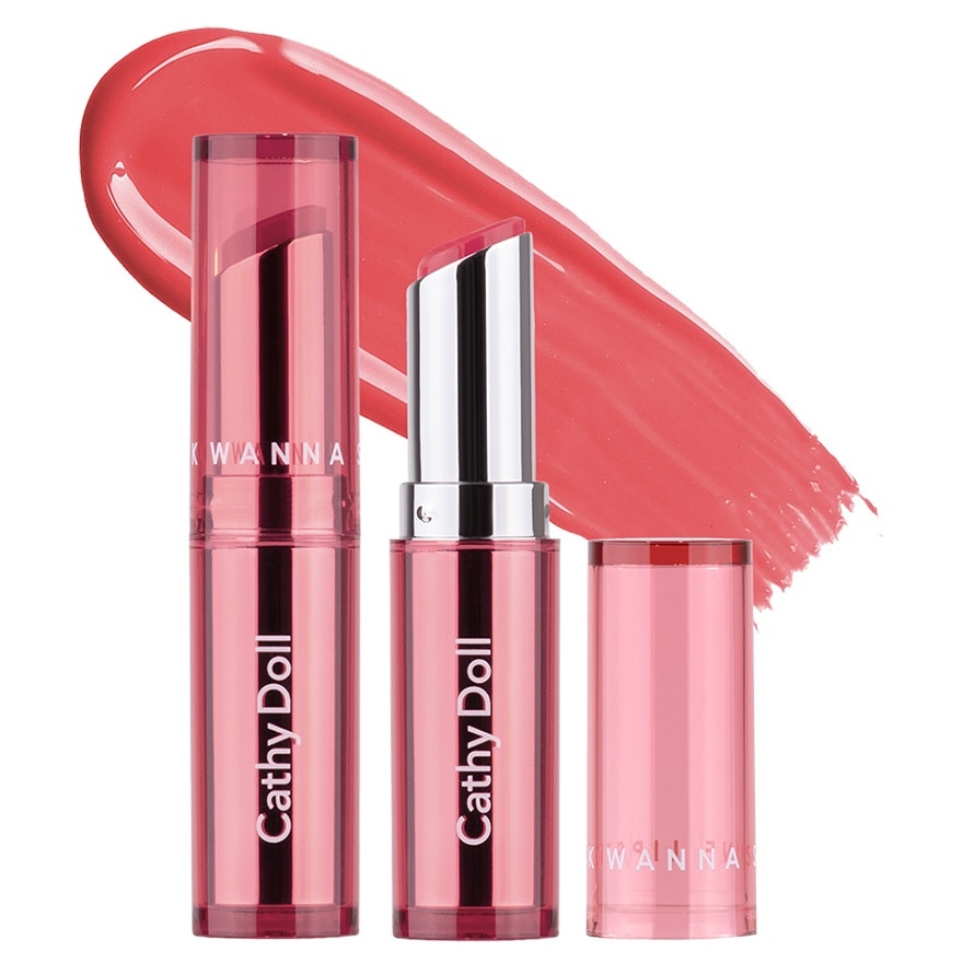 Wanna Shine Lipstick 02 Dear Coral 3g