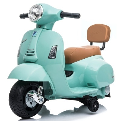 Vespa 儿童玩具电单车 湖水绿色 (商家直送-7个工作天内送到府上)