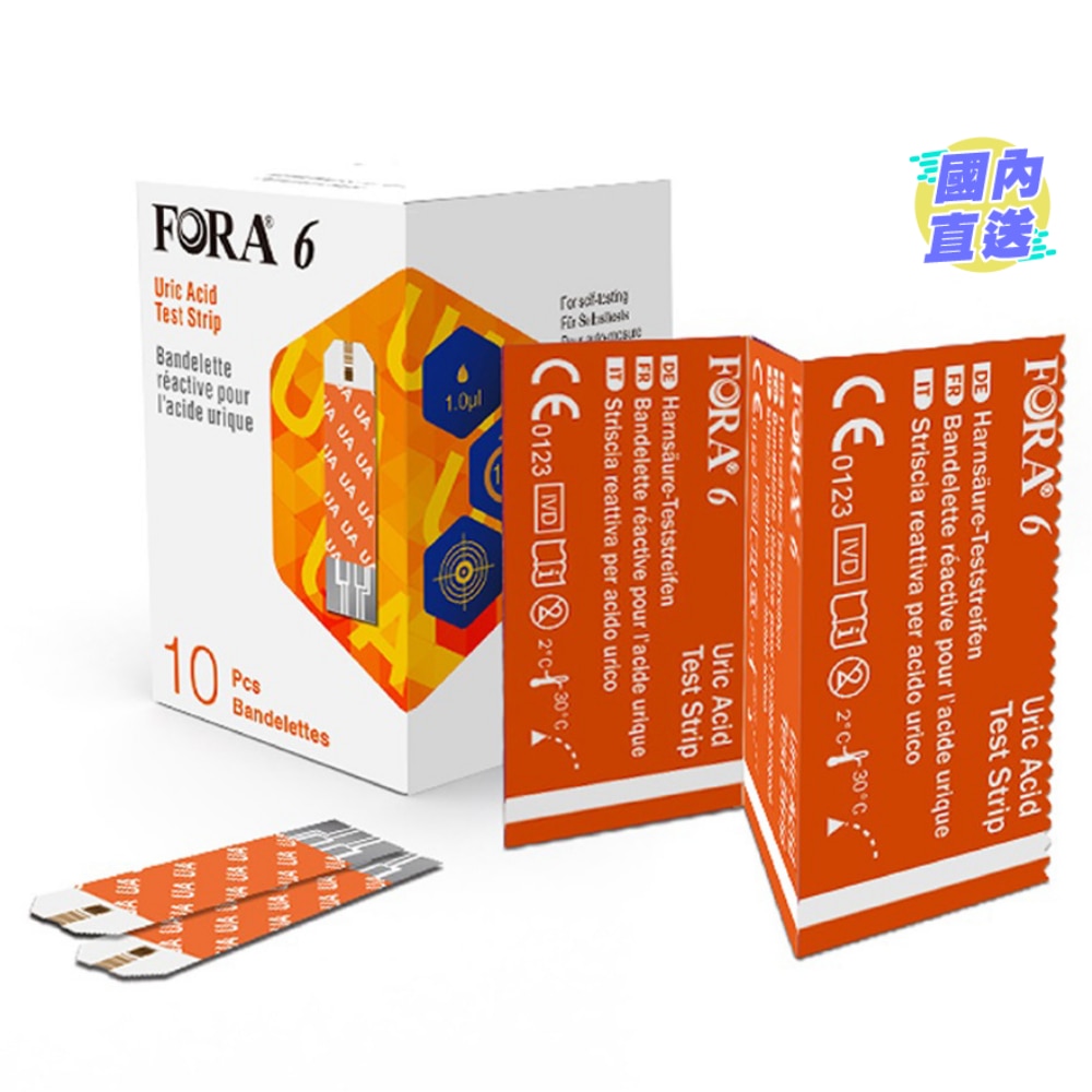 FORA URIC ACID TEST STRIP 10PCS