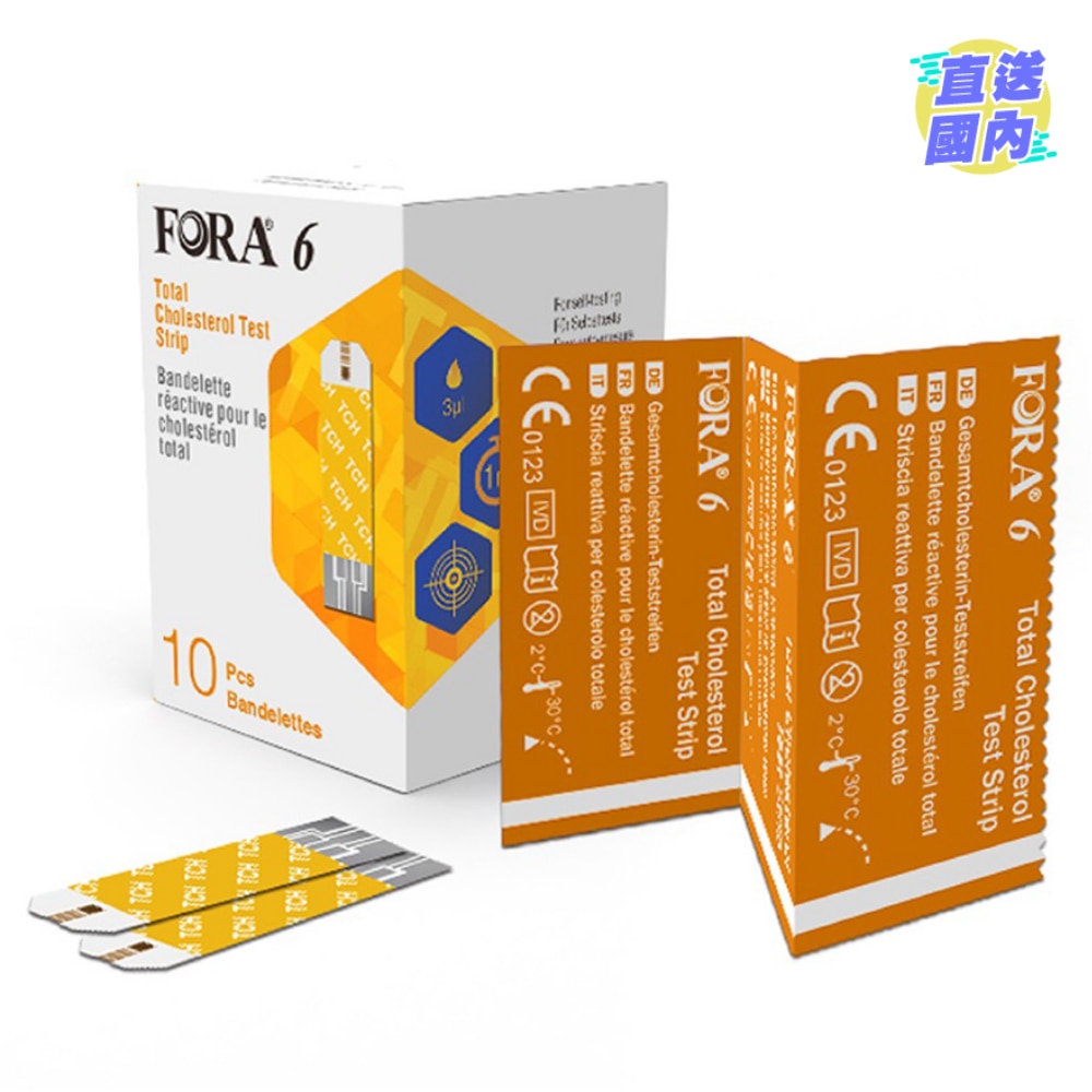 FORA TOTAL CHOLESTEROL TEST STRIP 10PCS