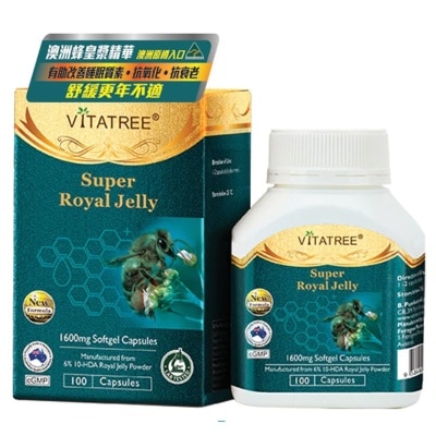 VITATREE SUPER ROYAL JELLY 1600MG 100S