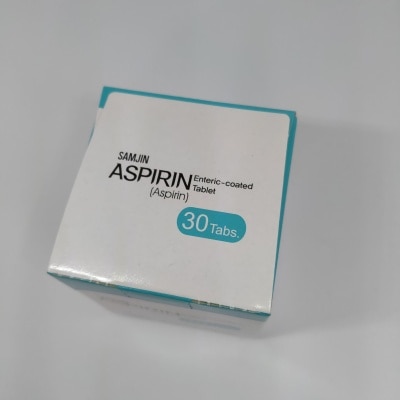 SAMJIN ASPIRIN ENTERIC-COATED TAB 30S