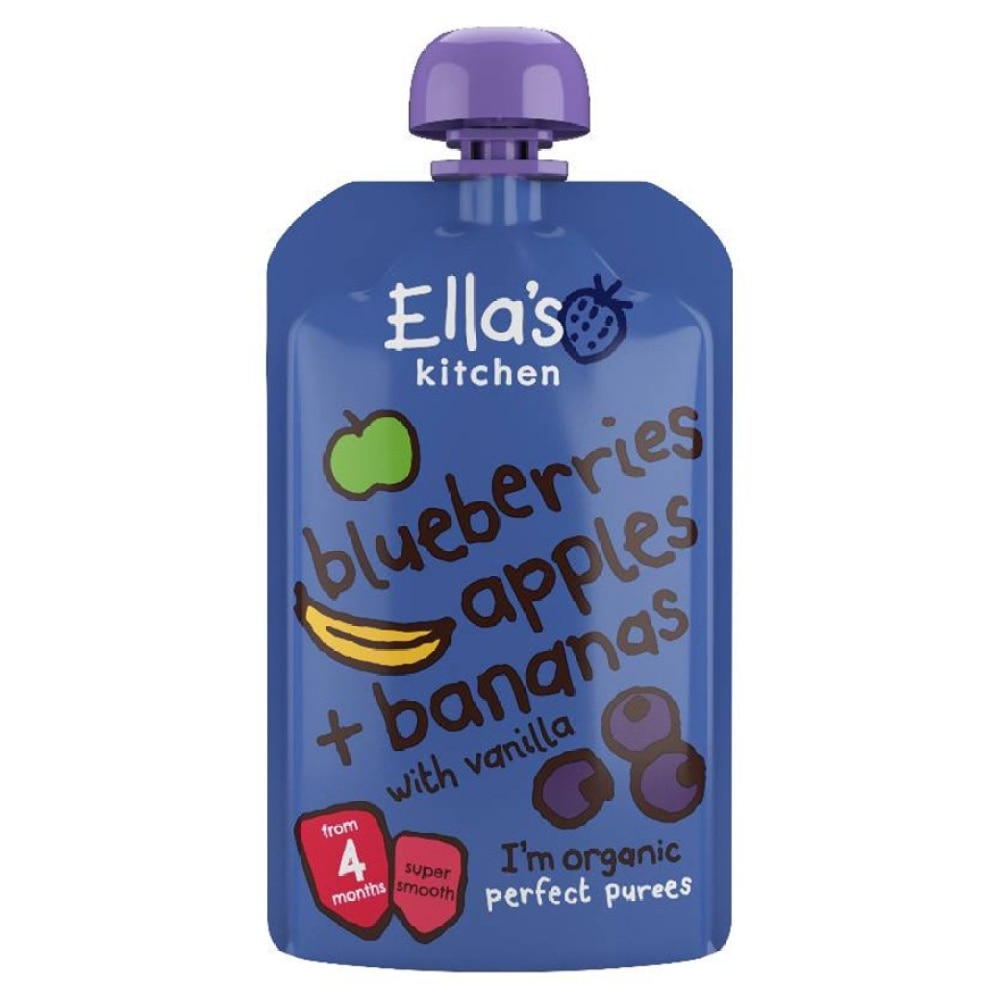 Blueberries, apples & bananas 120G