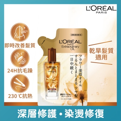 L'OREAL - Elseve Extraordinary Oil Extra Rich Deeply Moisturuzed & Damage Care 90ml Refill (Brown)