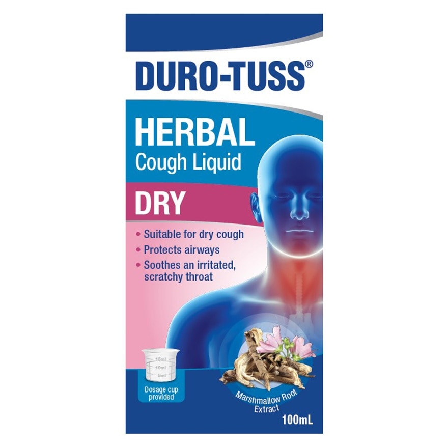 DURO-TUSS® Herbal Cough Liquid 100mL (Mint)
