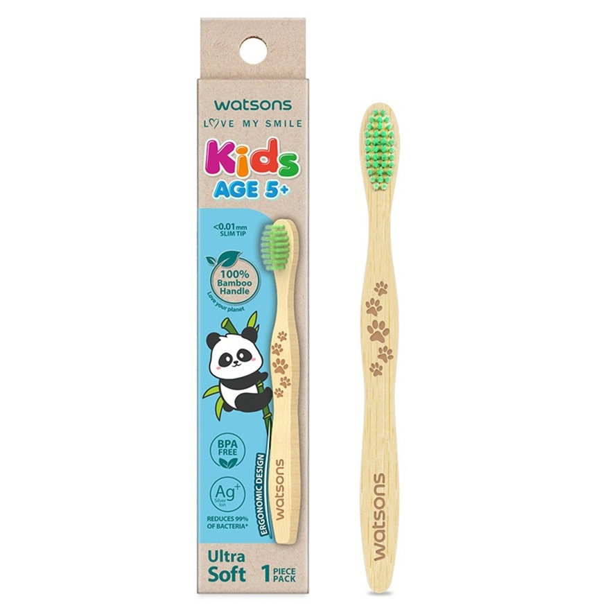 BAMBOO KIDS TOOTHBRUSH (ULTRA SOFT)