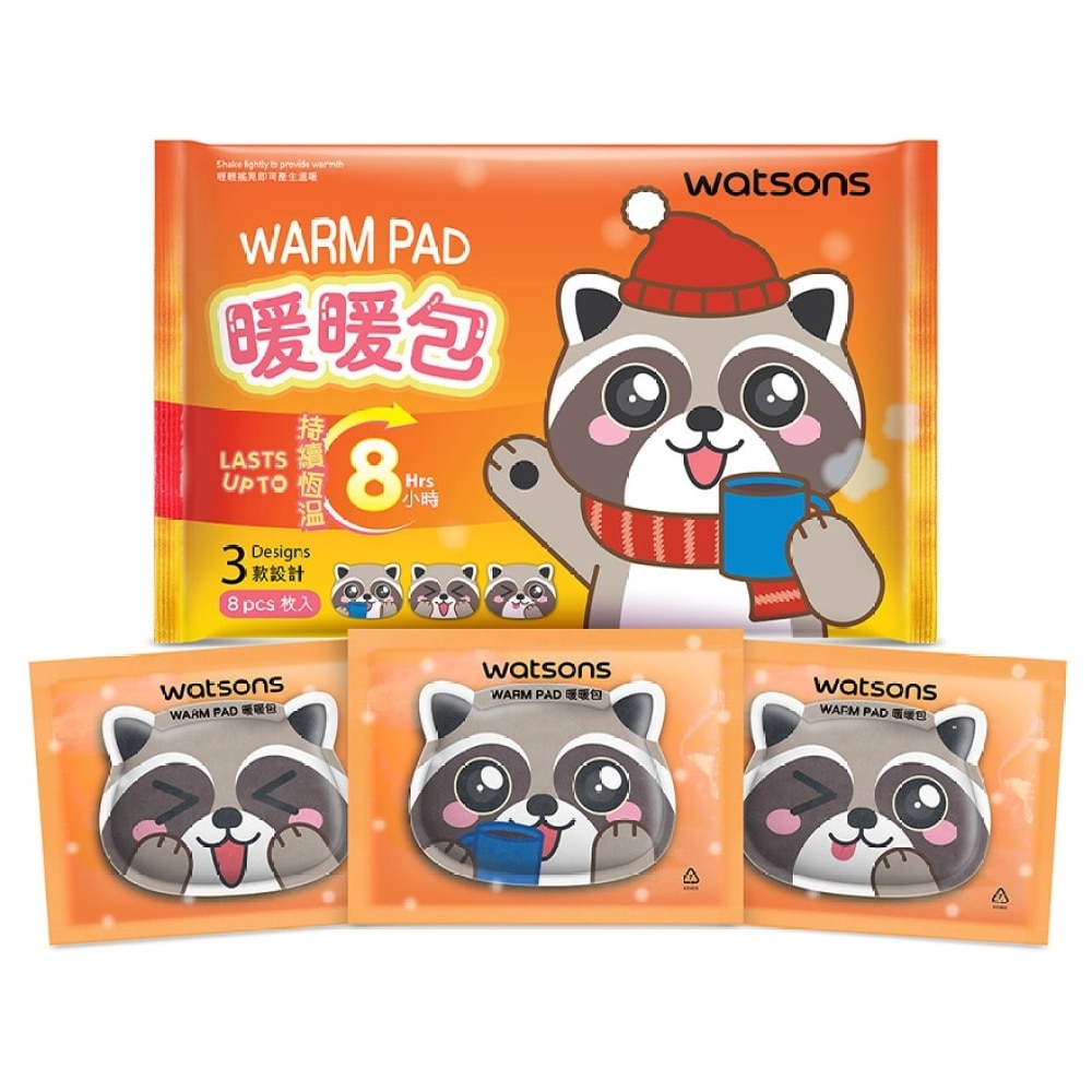 RACCOON SHAPE WARM PAD 8S