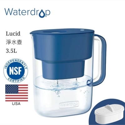 Waterdrop Lucid 系列滤水壶3.5L (深蓝) WD-PT-07C (商家直送-5个工作天内送到府上)