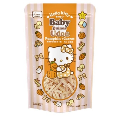 BABYJ BABY QUINOA UDON PUMPKIN & CARROT 8M+ image
