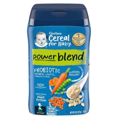 GERBER GERBER PROBIOTIC OATMEAL CARROT 227G