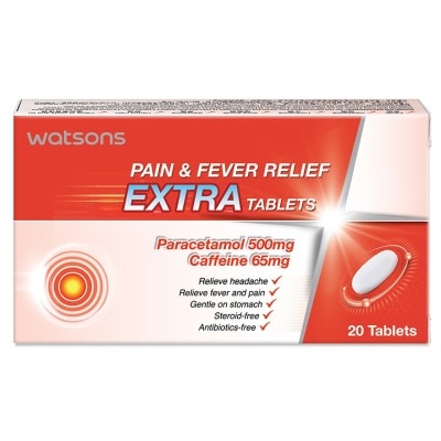 WATSONS WATSONS PAIN & FEVER EXTRA 20S