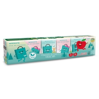 WATSONS APPLEWOOD SCENTED MINI HANKIES12S